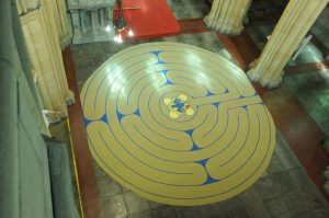 Image of St John's Cathedral's labyrinth